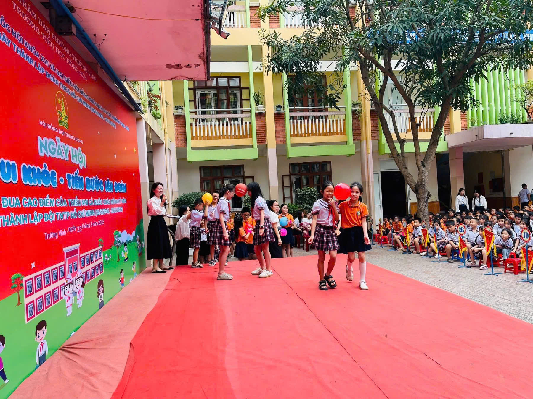NGÀY HỘI “THIẾU NHI VUI KHỎE – TIẾN BƯỚC LÊN ĐOÀN