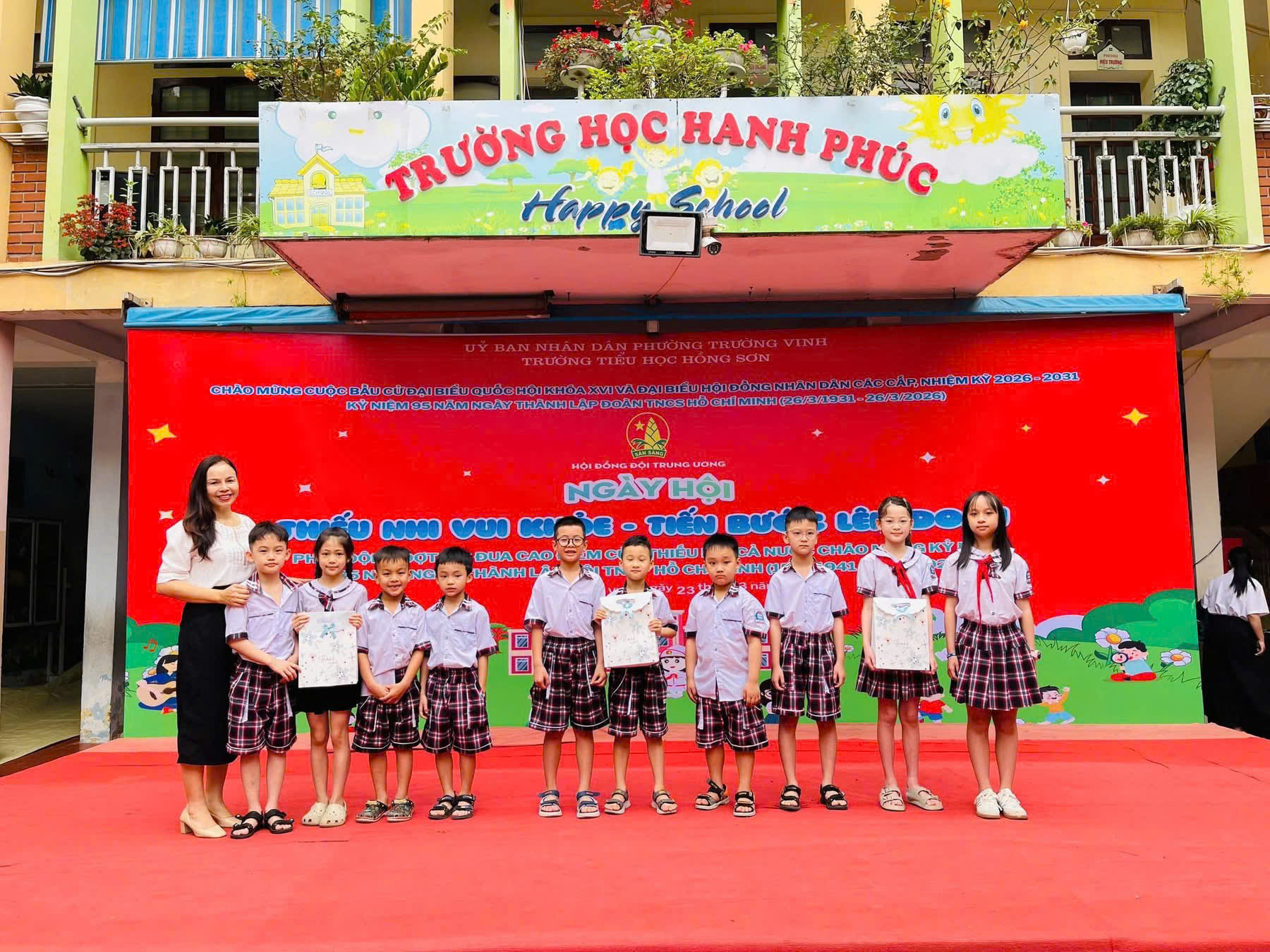 NGÀY HỘI “THIẾU NHI VUI KHỎE – TIẾN BƯỚC LÊN ĐOÀN