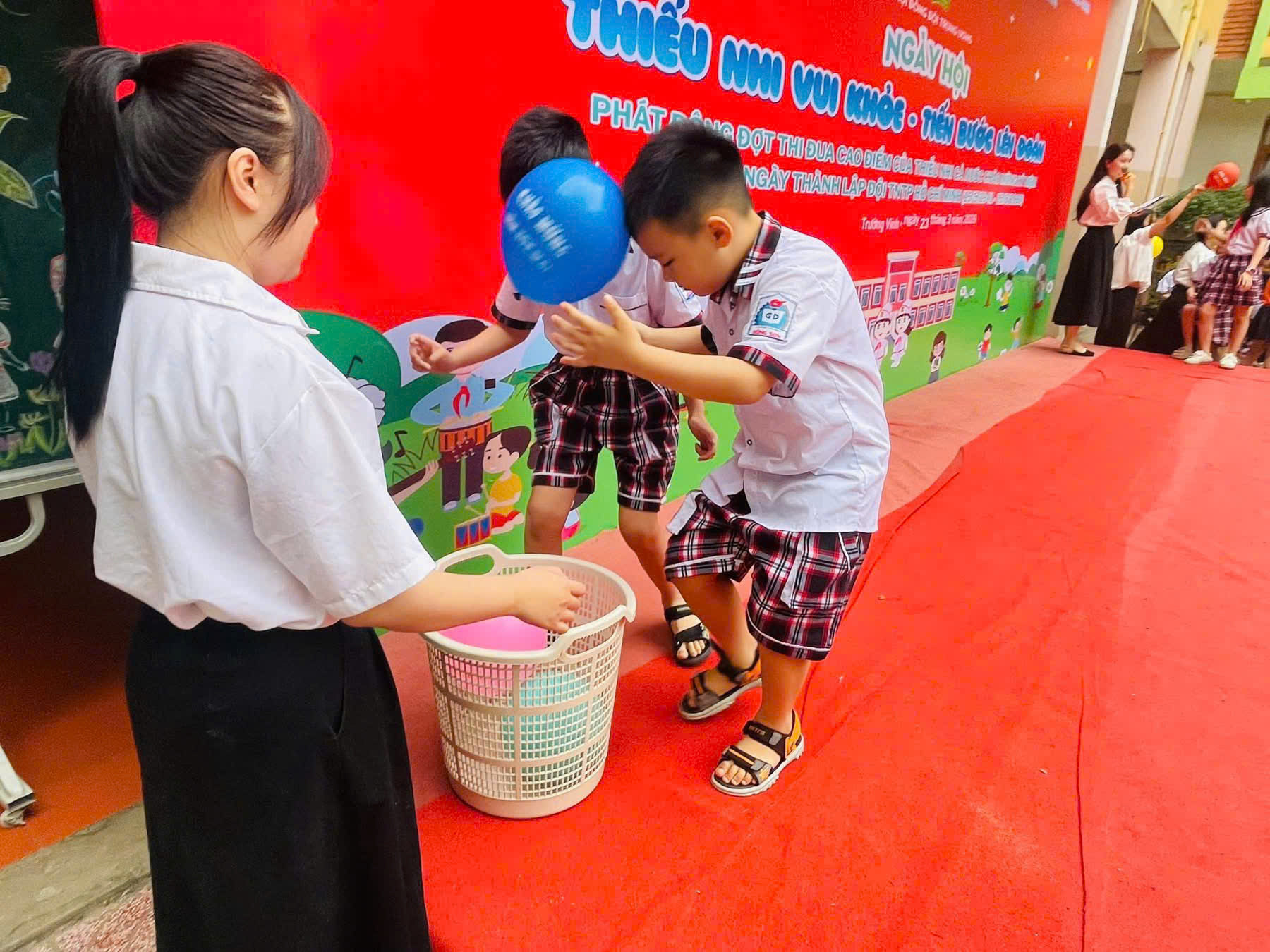 NGÀY HỘI “THIẾU NHI VUI KHỎE – TIẾN BƯỚC LÊN ĐOÀN