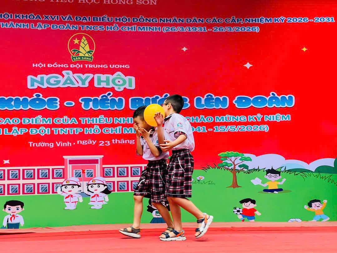 NGÀY HỘI “THIẾU NHI VUI KHỎE – TIẾN BƯỚC LÊN ĐOÀN