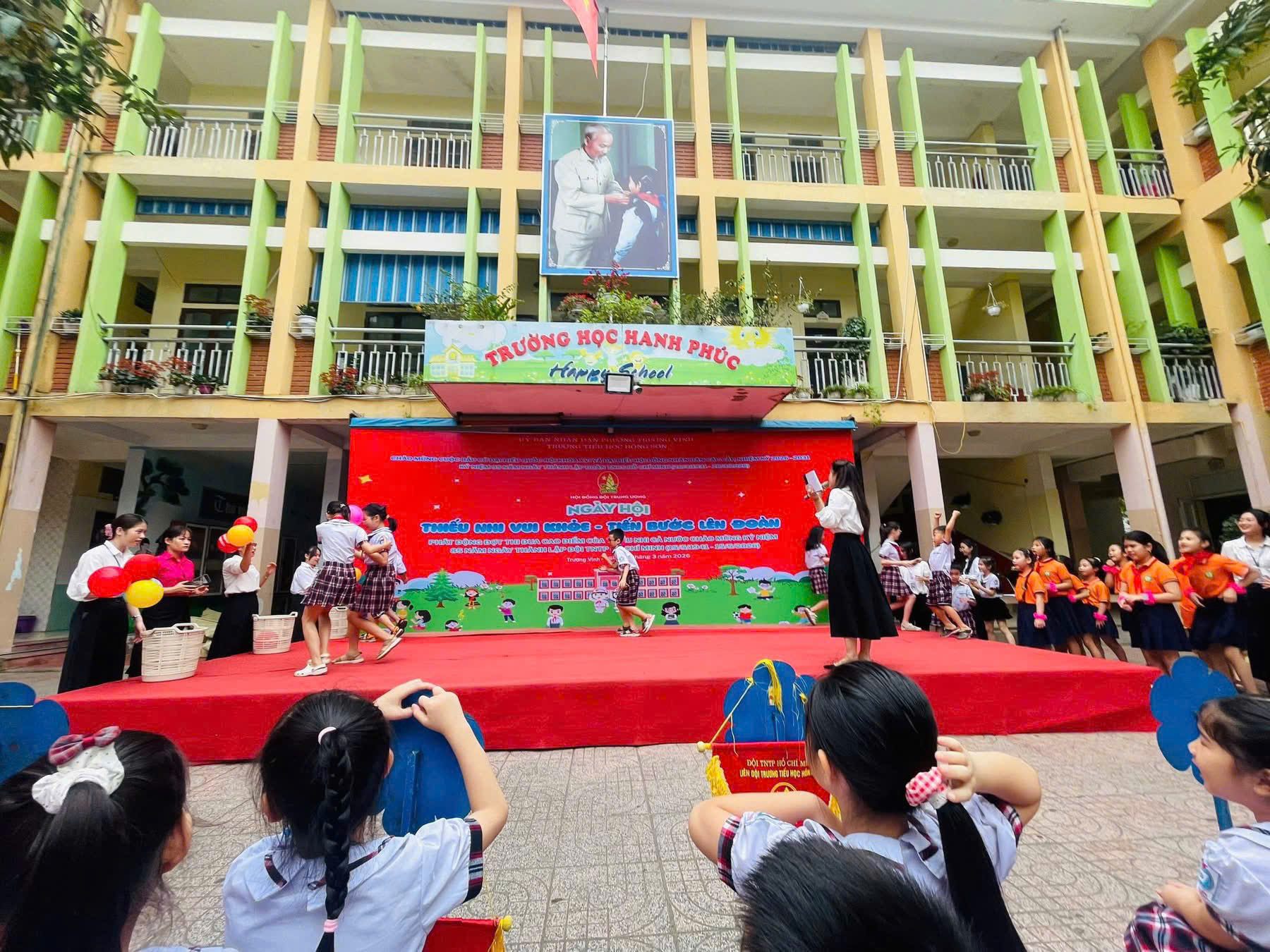 NGÀY HỘI “THIẾU NHI VUI KHỎE – TIẾN BƯỚC LÊN ĐOÀN