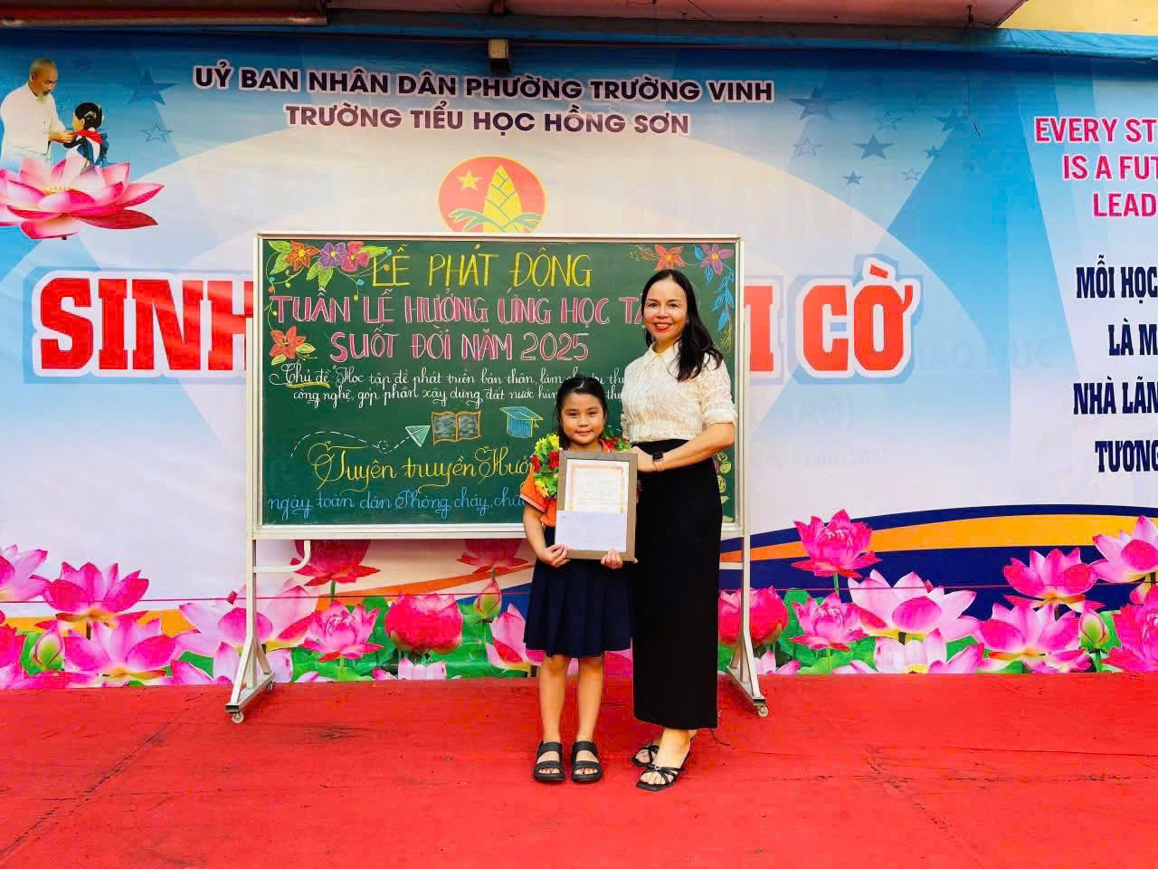 LỄ PHÁT ĐỘNG TUẦN LỄ HƯỞNG ỨNG HỌC TẬP SUỐT ĐỜI NĂM 2025