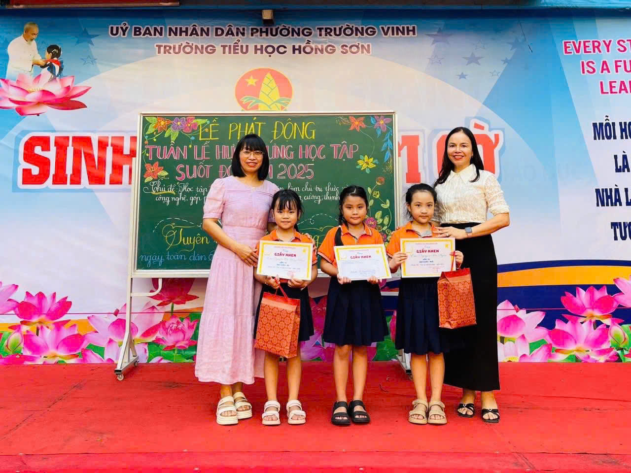 LỄ PHÁT ĐỘNG TUẦN LỄ HƯỞNG ỨNG HỌC TẬP SUỐT ĐỜI NĂM 2025