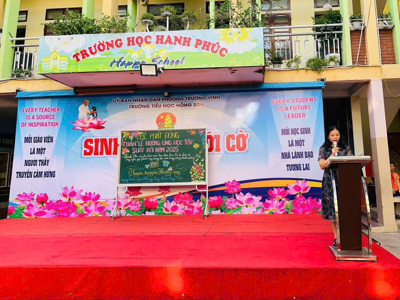 LỄ PHÁT ĐỘNG TUẦN LỄ HƯỞNG ỨNG HỌC TẬP SUỐT ĐỜI NĂM 2025