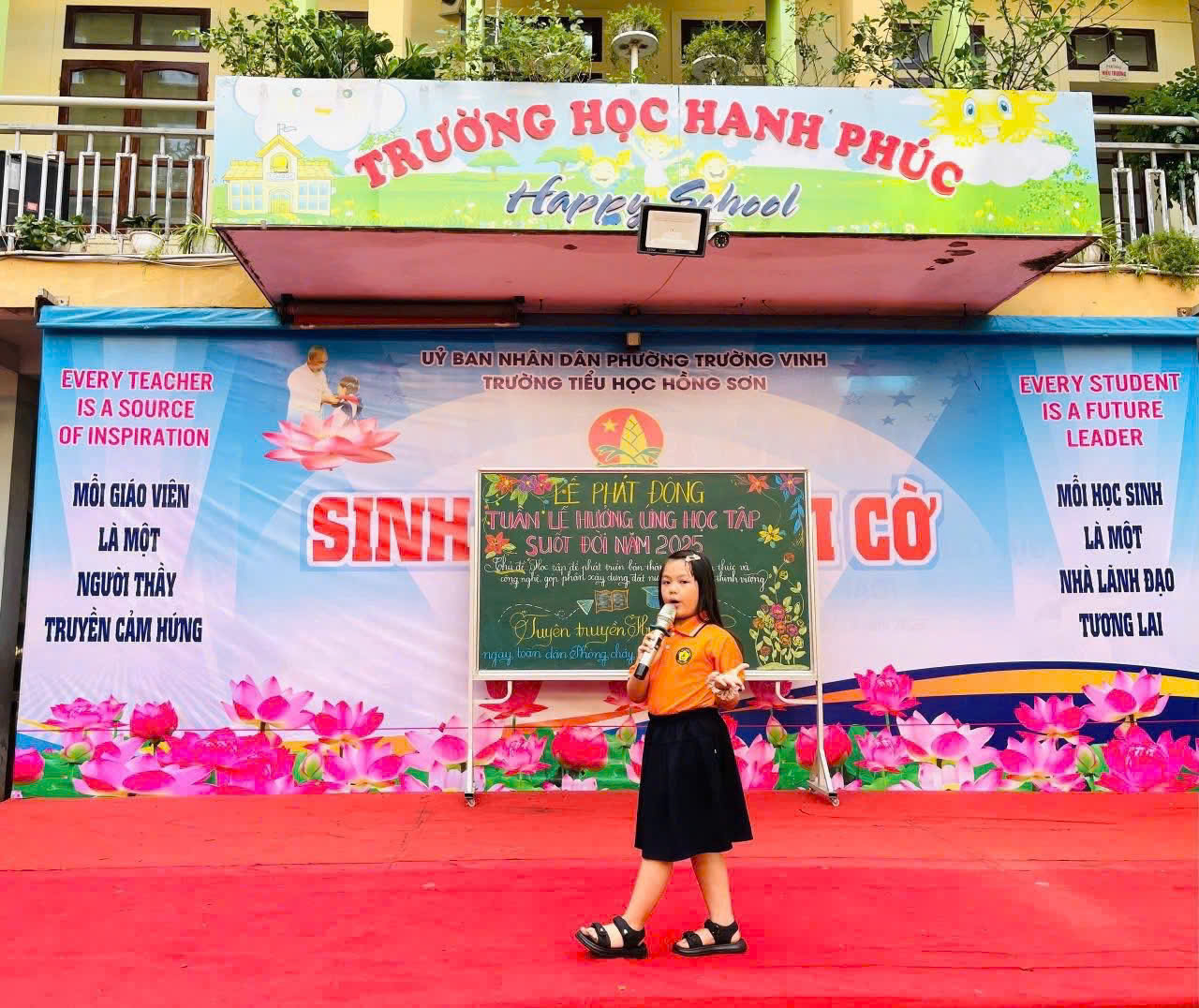 LỄ PHÁT ĐỘNG TUẦN LỄ HƯỞNG ỨNG HỌC TẬP SUỐT ĐỜI NĂM 2025
