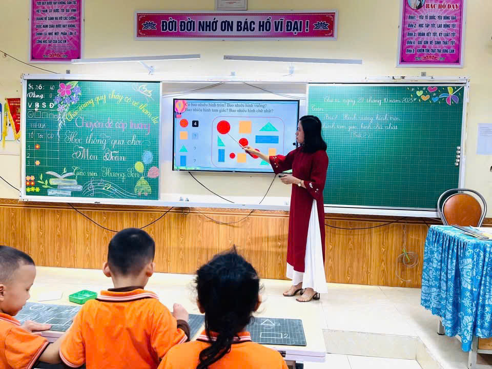 CHUYÊN ĐỀ CẤP TRƯỜNG 🌸“HỌC THÔNG QUA CHƠI”