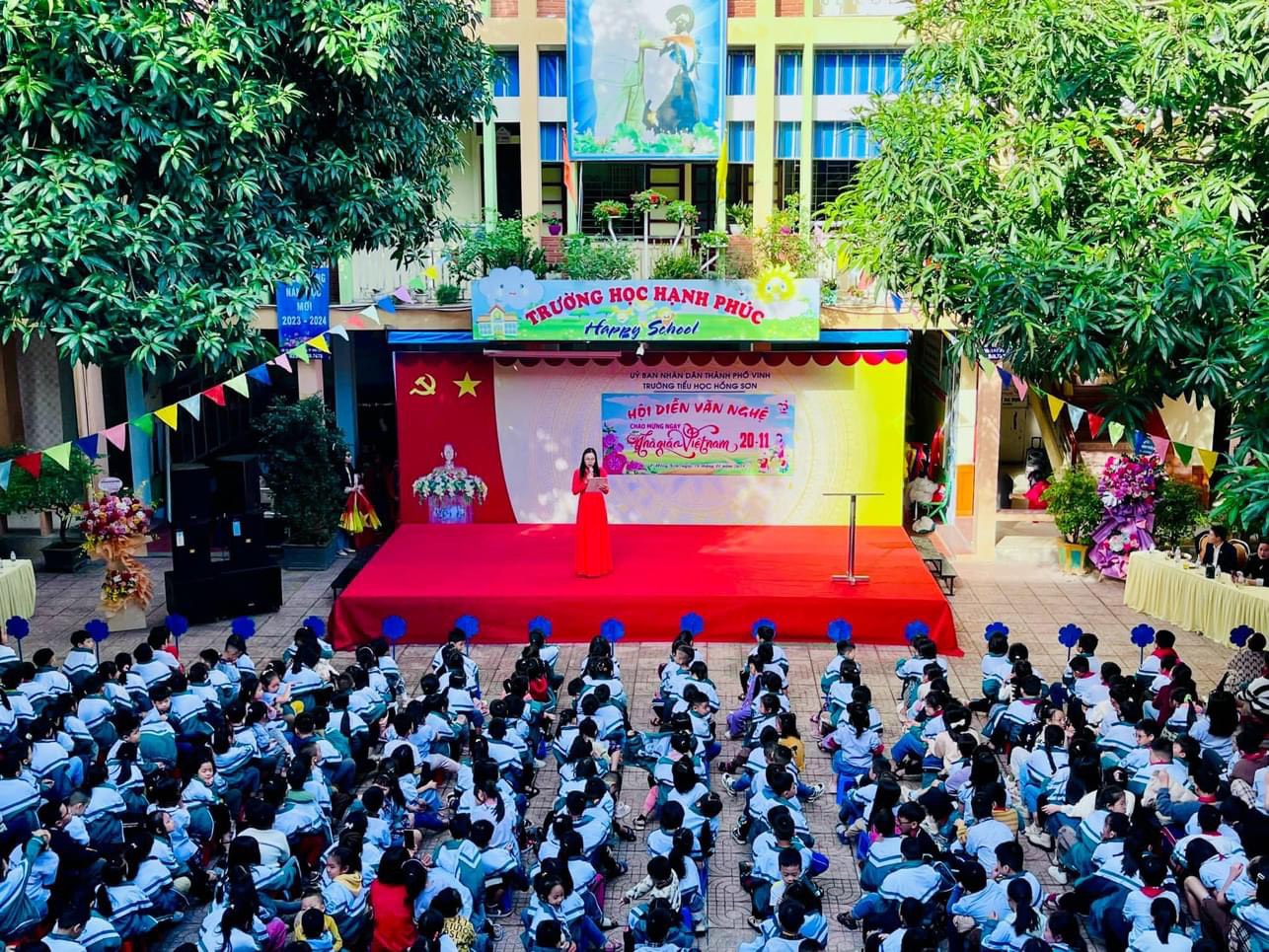 Hội diễn văn nghệ chào mừng kỷ niệm ngày Nhà giáo Việt Nam 20/11.