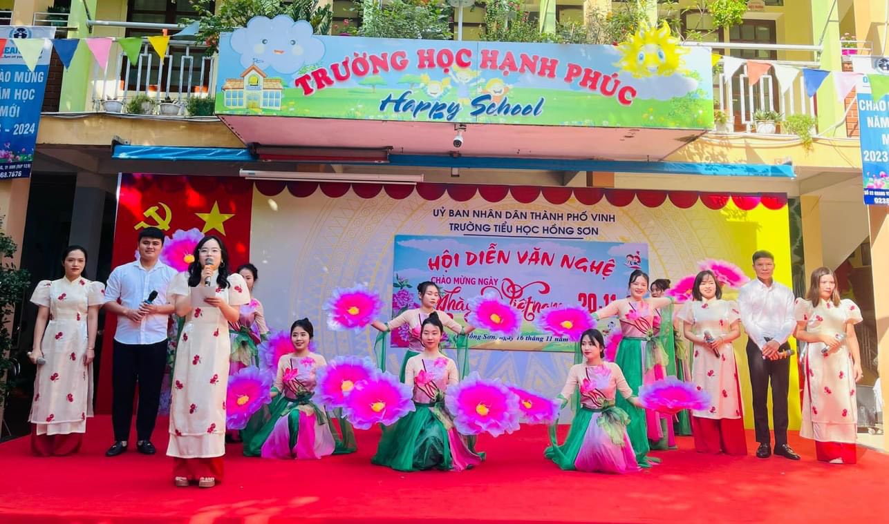 Hội diễn văn nghệ chào mừng kỷ niệm ngày Nhà giáo Việt Nam 20/11.