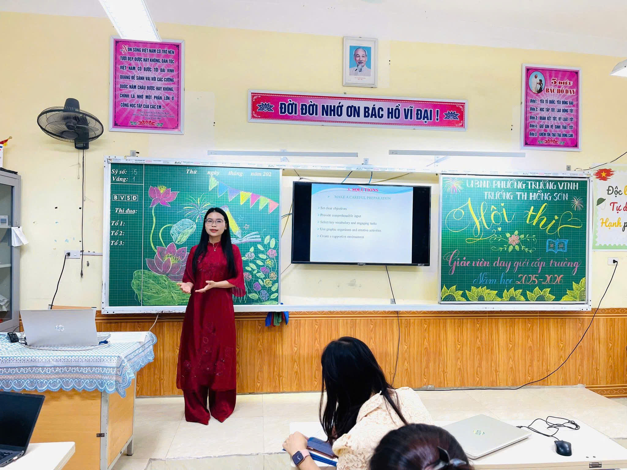 HỘI THI GIÁO VIÊN DẠY GIỎI CẤP TRƯỜNG NĂM HỌC 2025-2026