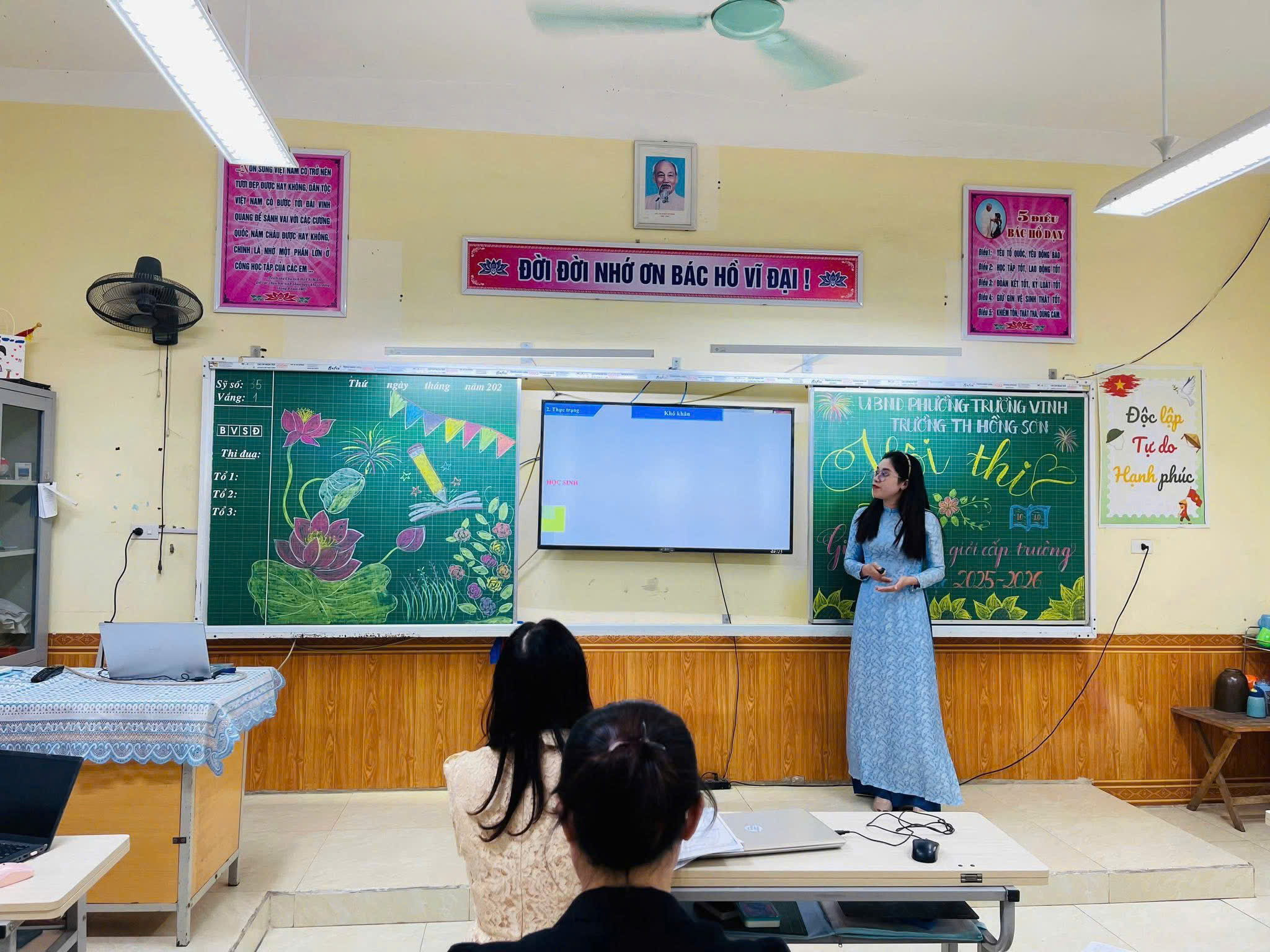 HỘI THI GIÁO VIÊN DẠY GIỎI CẤP TRƯỜNG NĂM HỌC 2025-2026