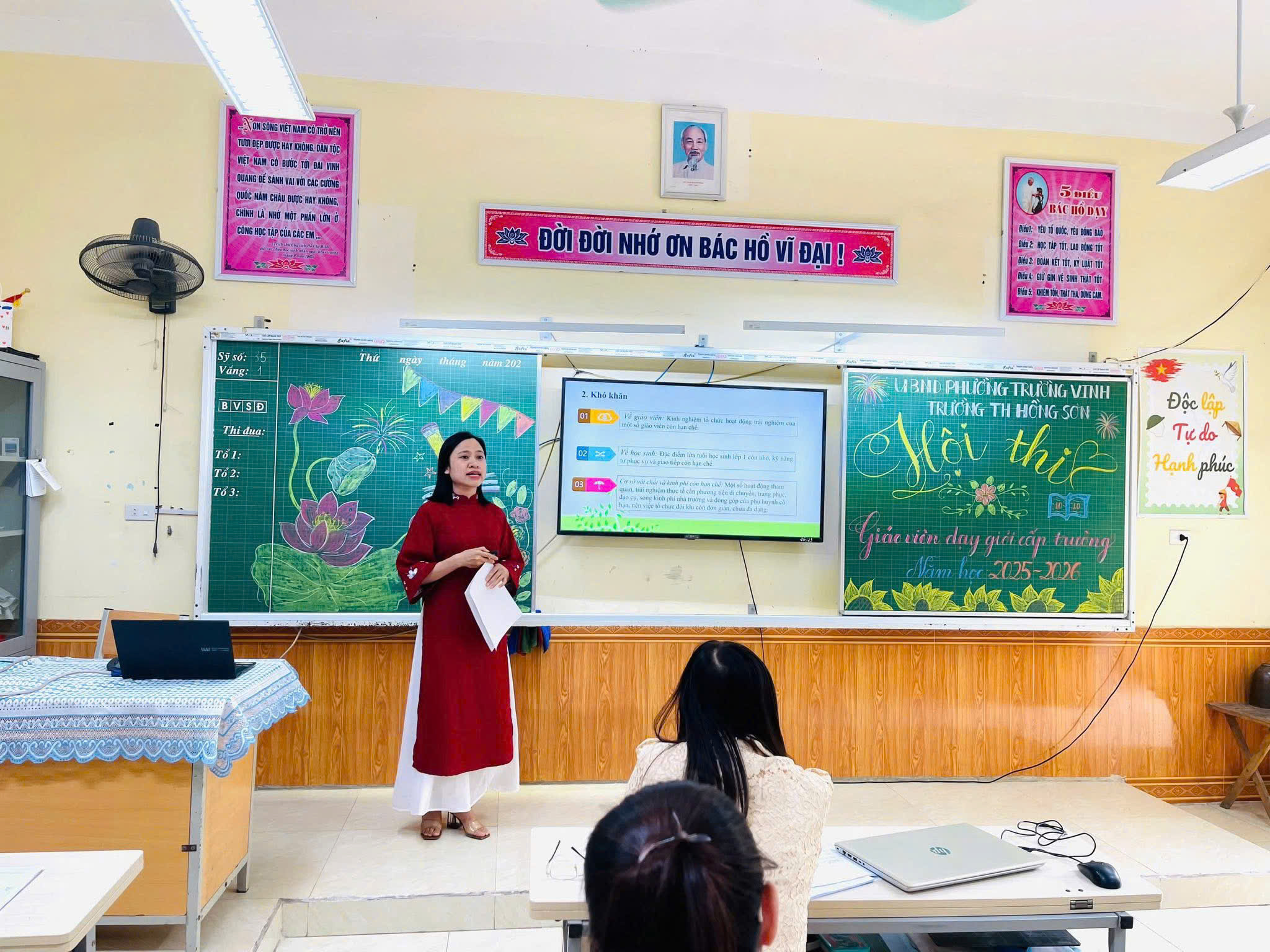 HỘI THI GIÁO VIÊN DẠY GIỎI CẤP TRƯỜNG NĂM HỌC 2025-2026