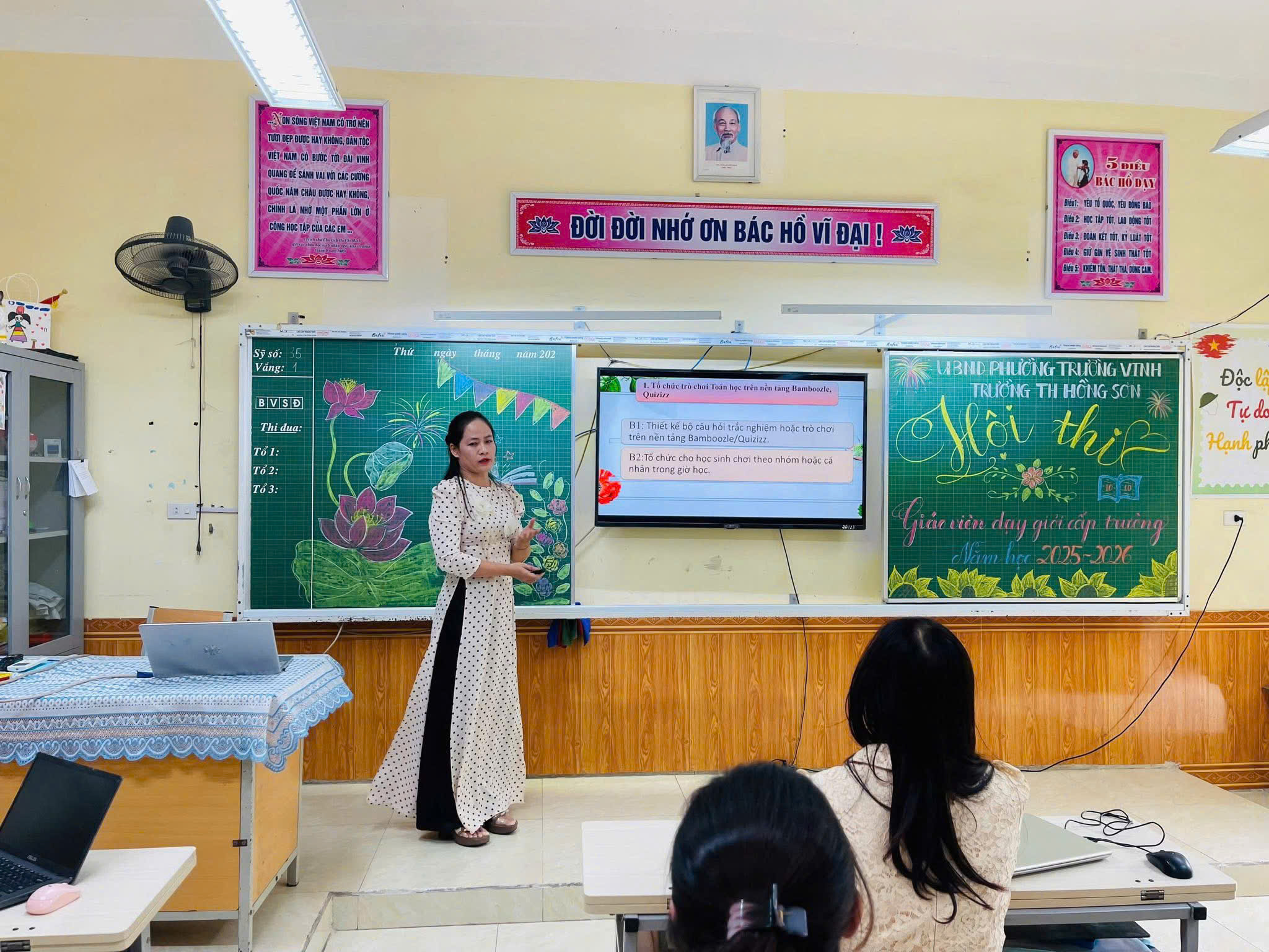 HỘI THI GIÁO VIÊN DẠY GIỎI CẤP TRƯỜNG NĂM HỌC 2025-2026