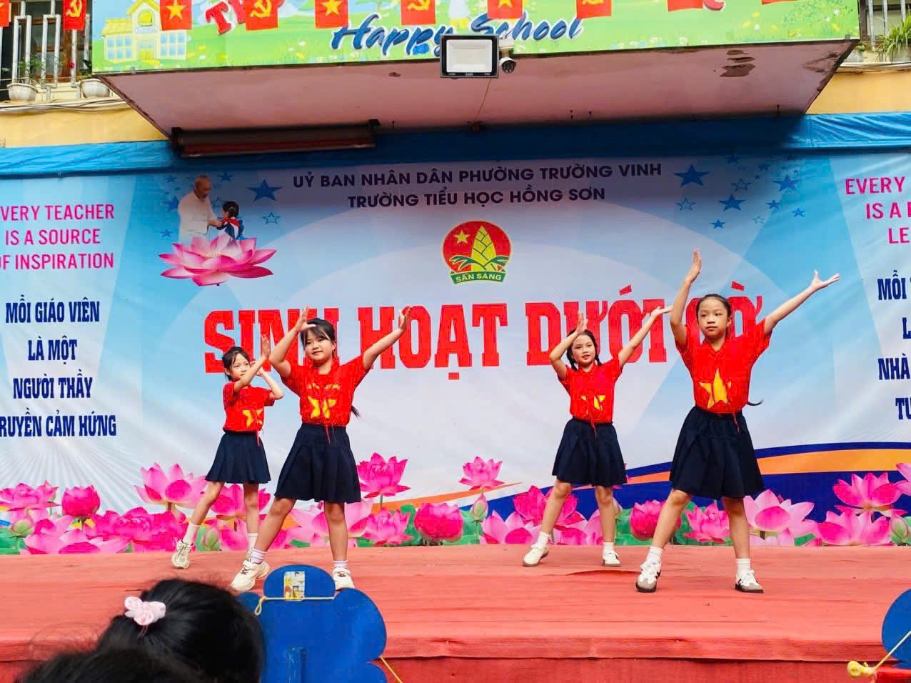 SINH HOẠT DƯỚI CỜ – RỰC RỠ SẮC MÀU MĂNG NON HỒNG SƠN